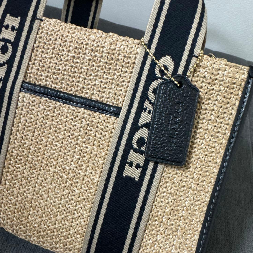 COACH スミス トートバッグ ショルダーバッグ カゴバッグ　ミニ