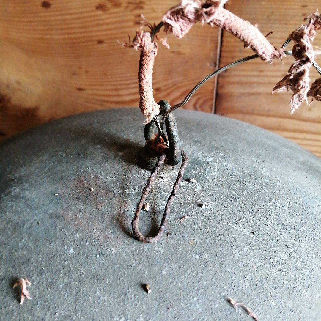 大正モダン　ガラス吊り照明　17cm　大正〜昭和初期