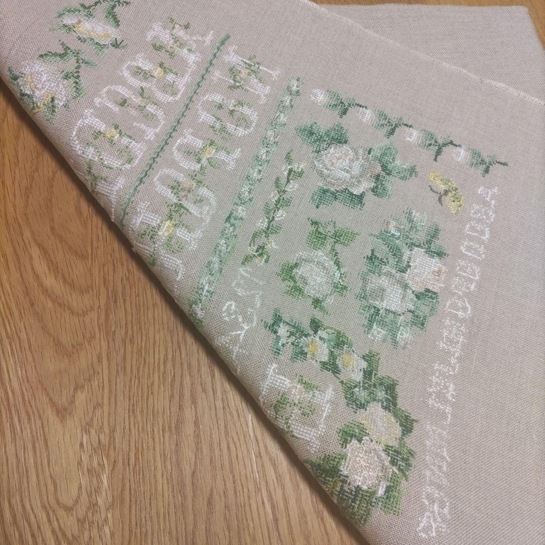 クロスステッチ完成品