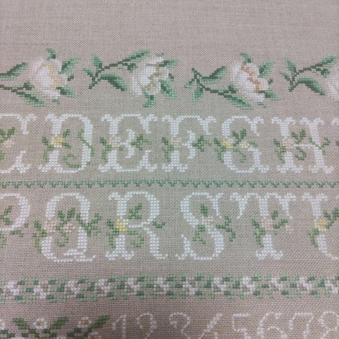 クロスステッチ完成品