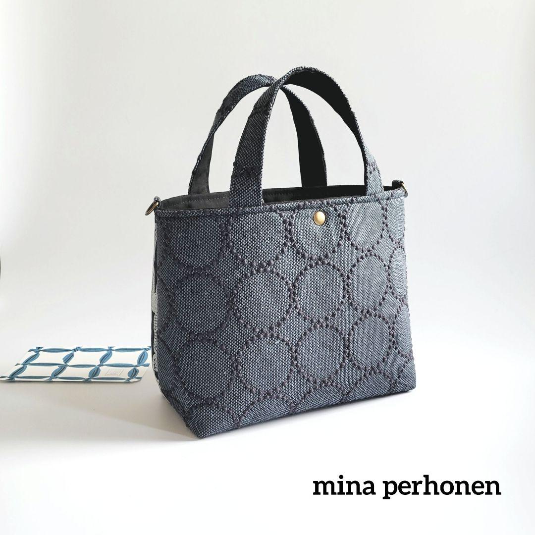 ミナペルホネン　パッチワークシンプルトートバック b