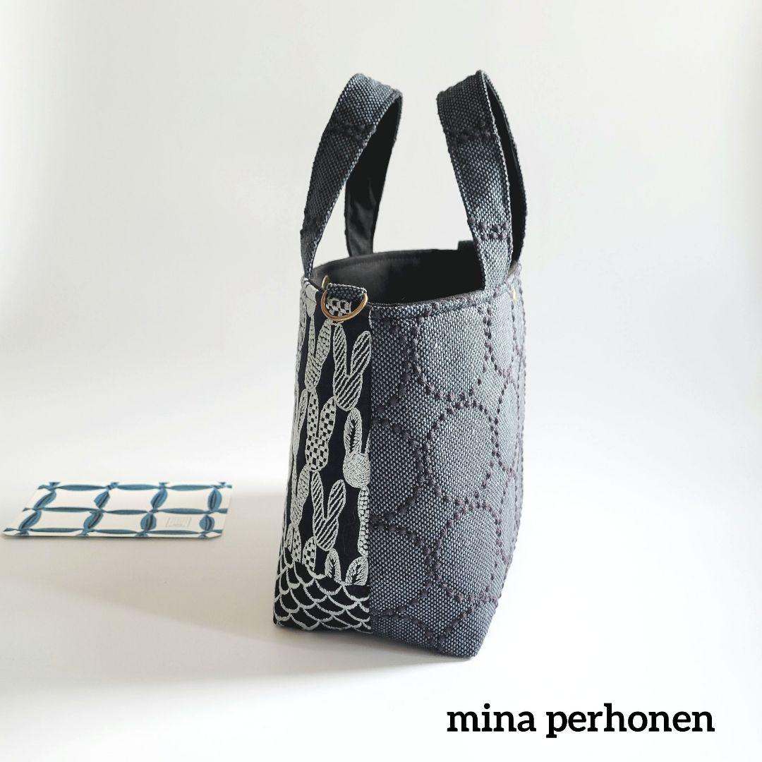 ミナペルホネン　パッチワークシンプルトートバック b