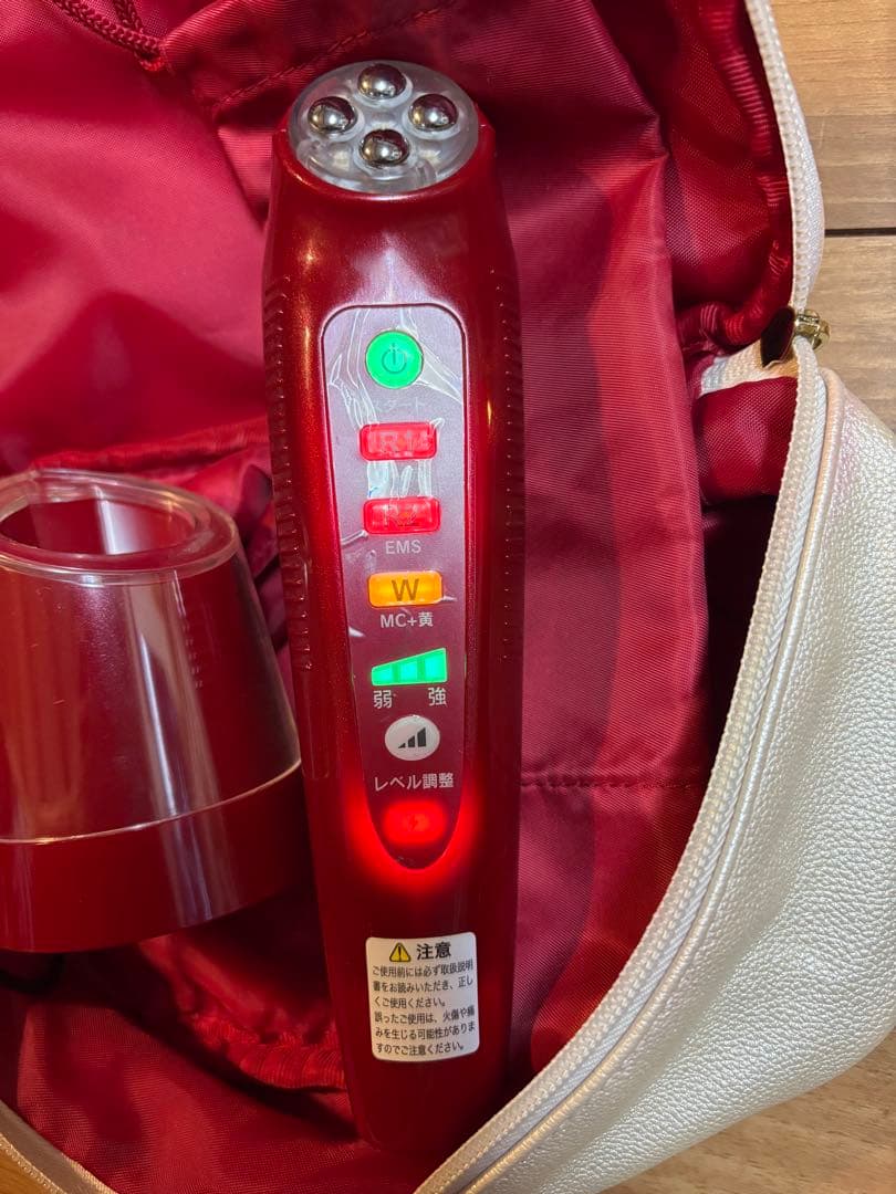 美品 アイビー化粧品 ビューティーパートナー IVY 美顔器(説明書あり)