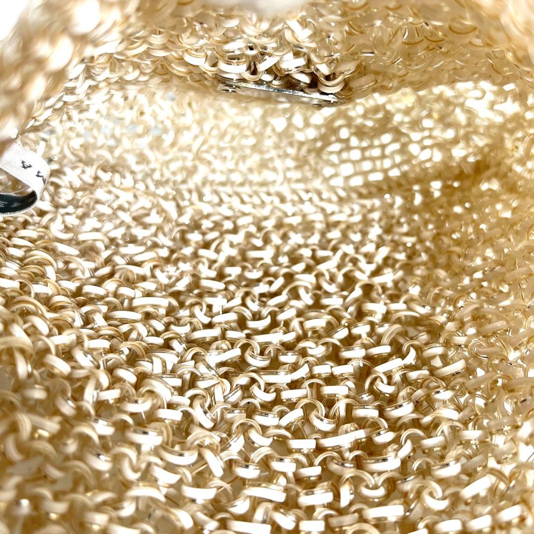 極美品 アンテプリマ ルケット ワイヤーバッグ チェーン ショルダーバッグ