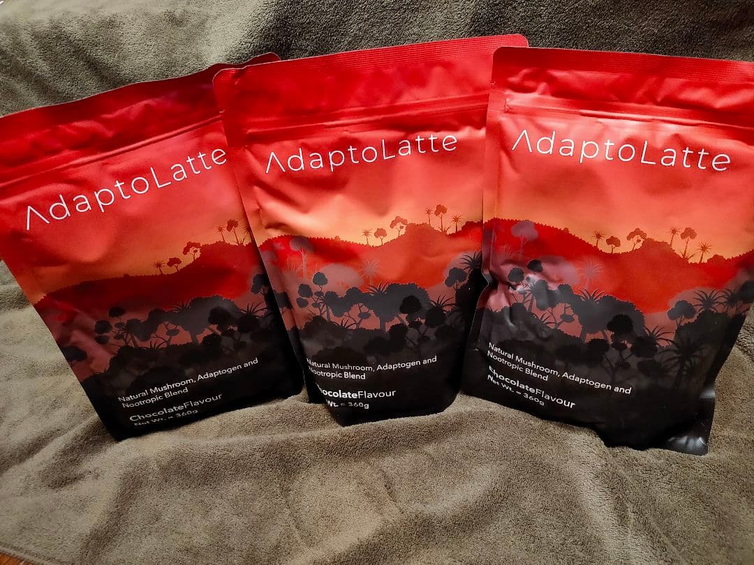 アダプトラテ　AdaptoLatte　機能性マッシュルームコーヒー 30杯分×3