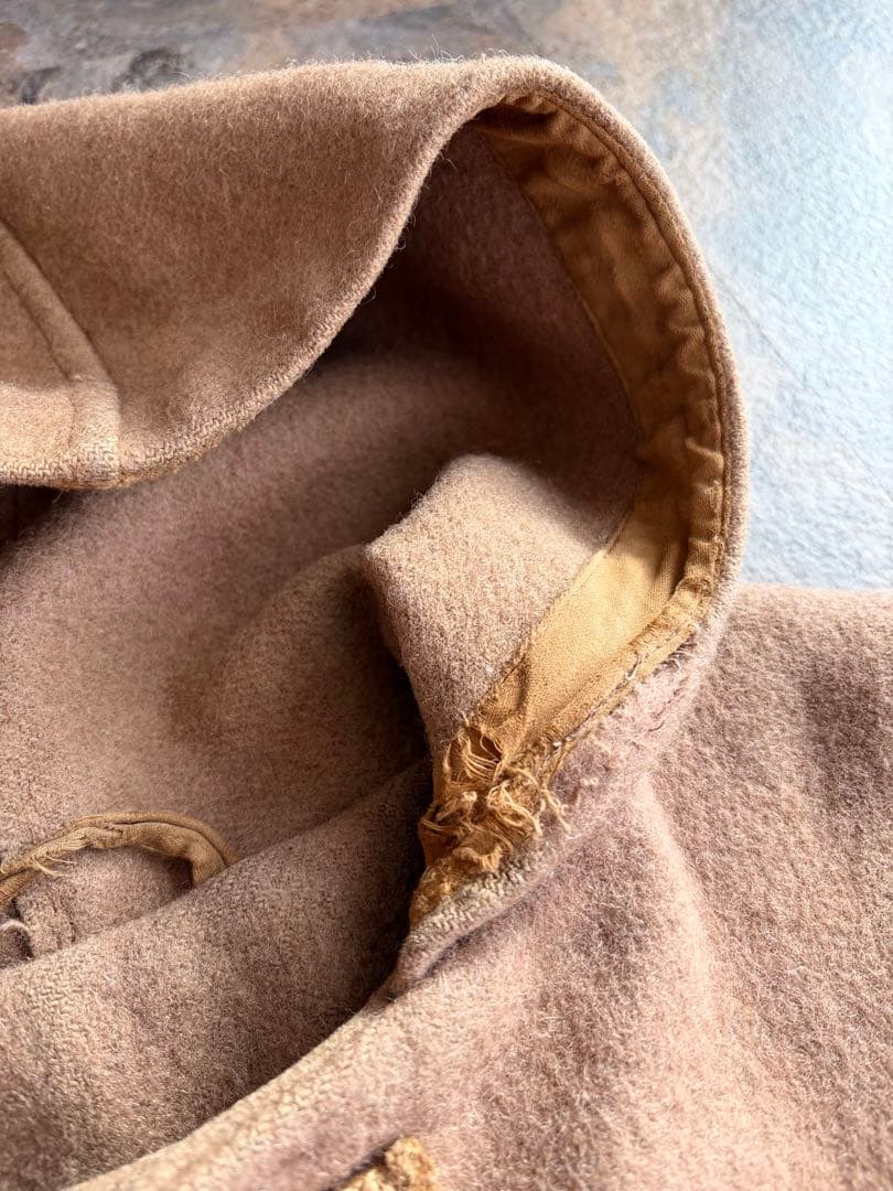 40s WWⅡ イギリス軍 ロイヤルネイビー ダッフルコート グッドサイズ