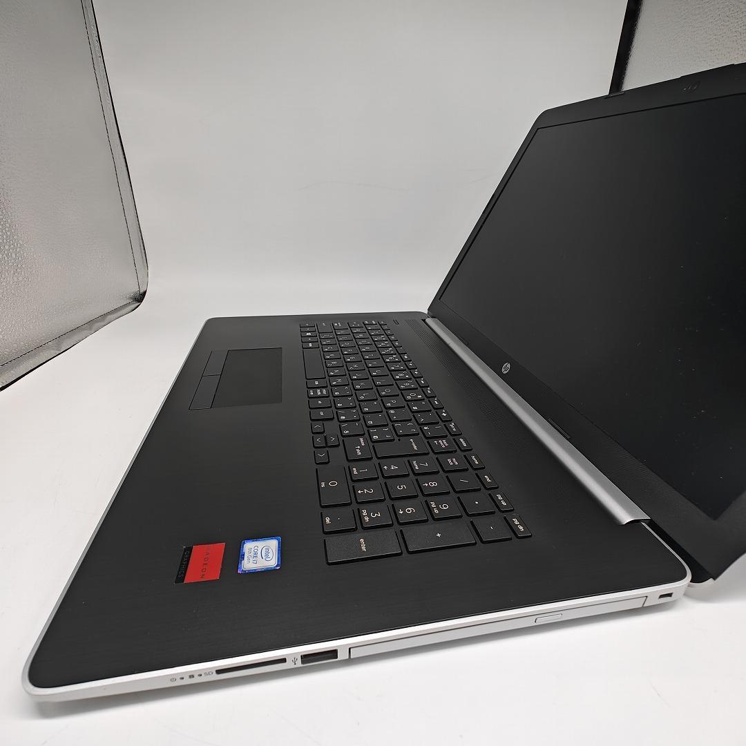 【HP】高性能i7 新品SSD256GB 8GB 17.3インチ ノートPC