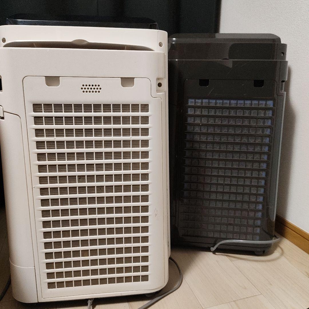 SHARP 空気清浄機 ホワイト ブラック 2台セット