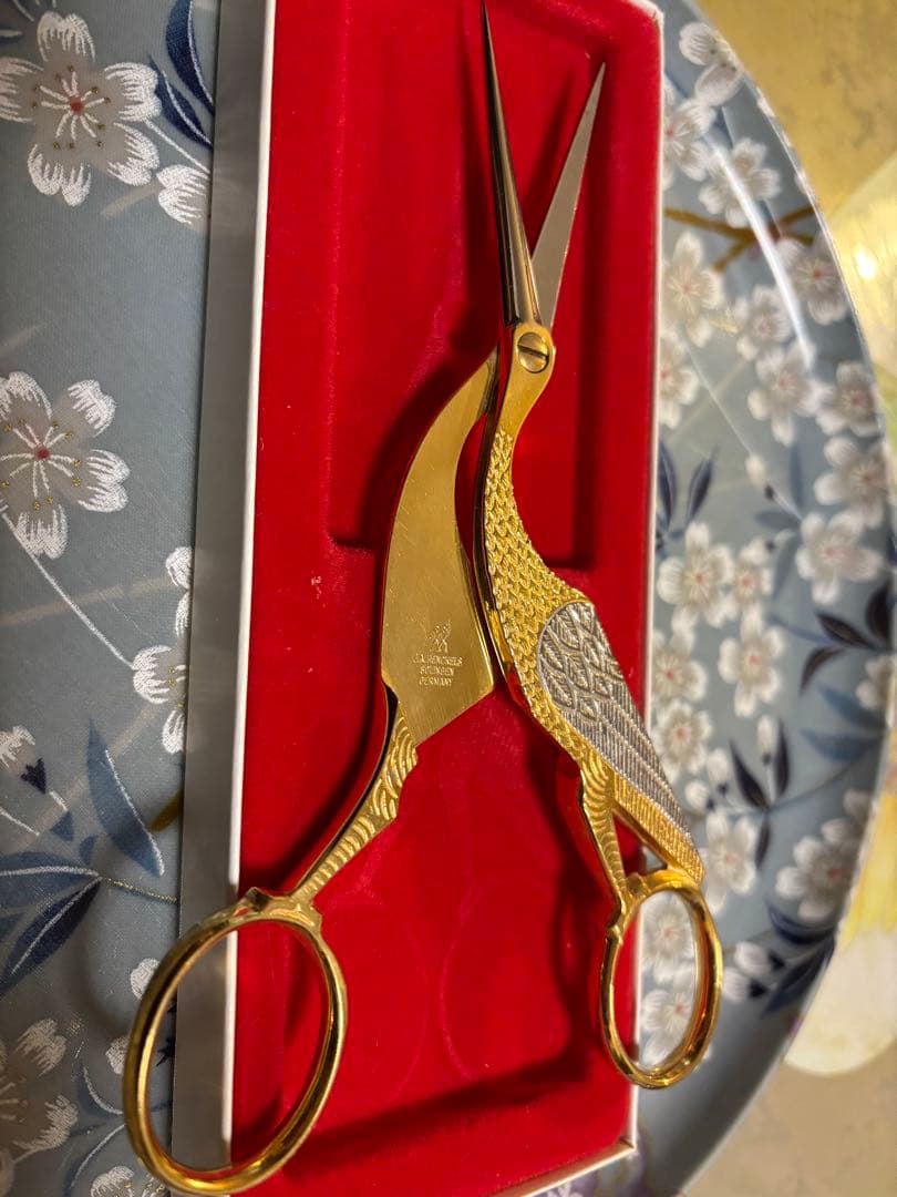 ZWILLING J.A.HENCKELS 鶴　コウノトリ　ハサミ セット