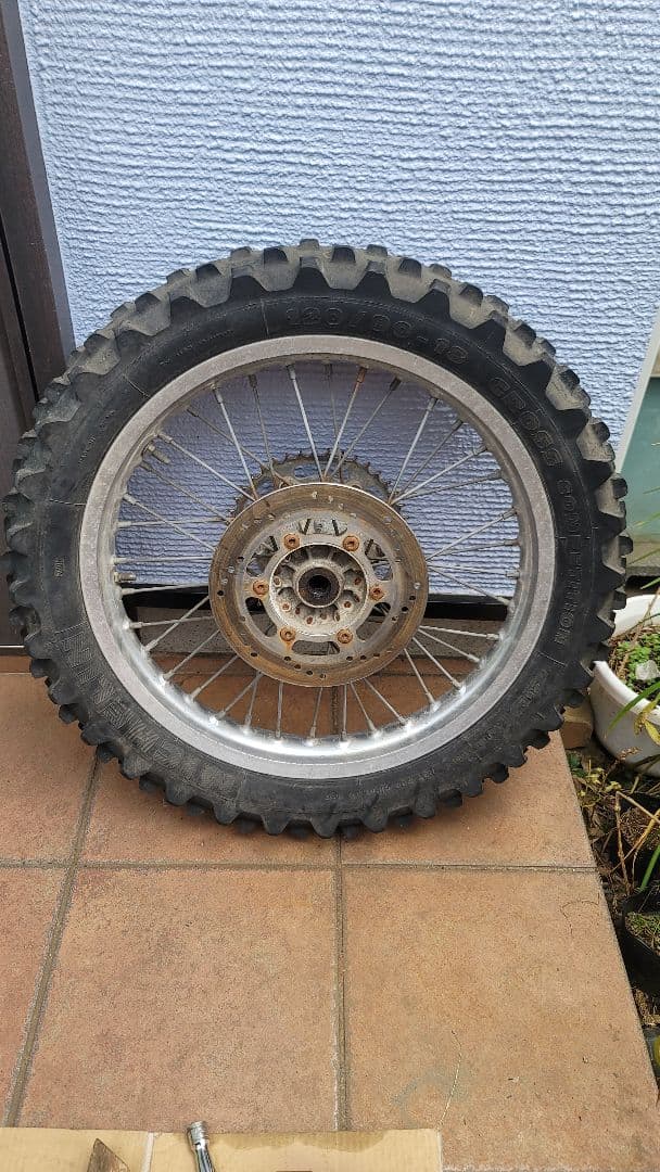 まこもKLX 前後オフロードホイール