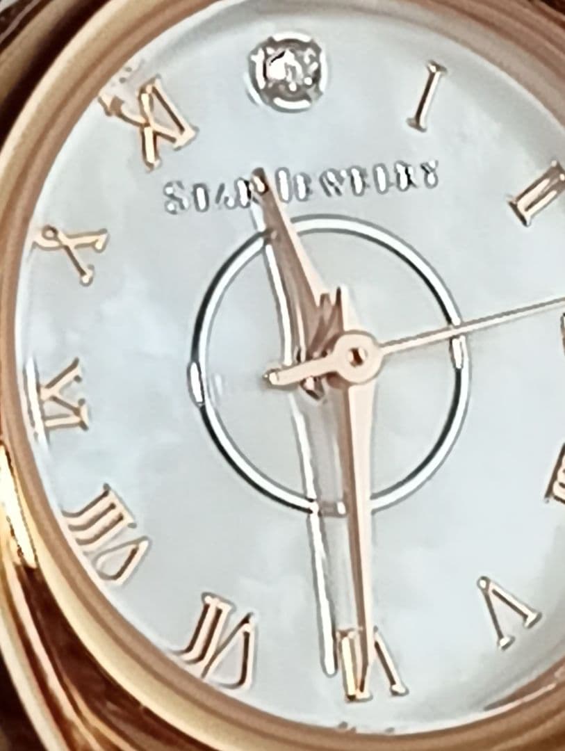 スタージュエリー　腕時計　ECO VS17A　2SW1095　ソーラー