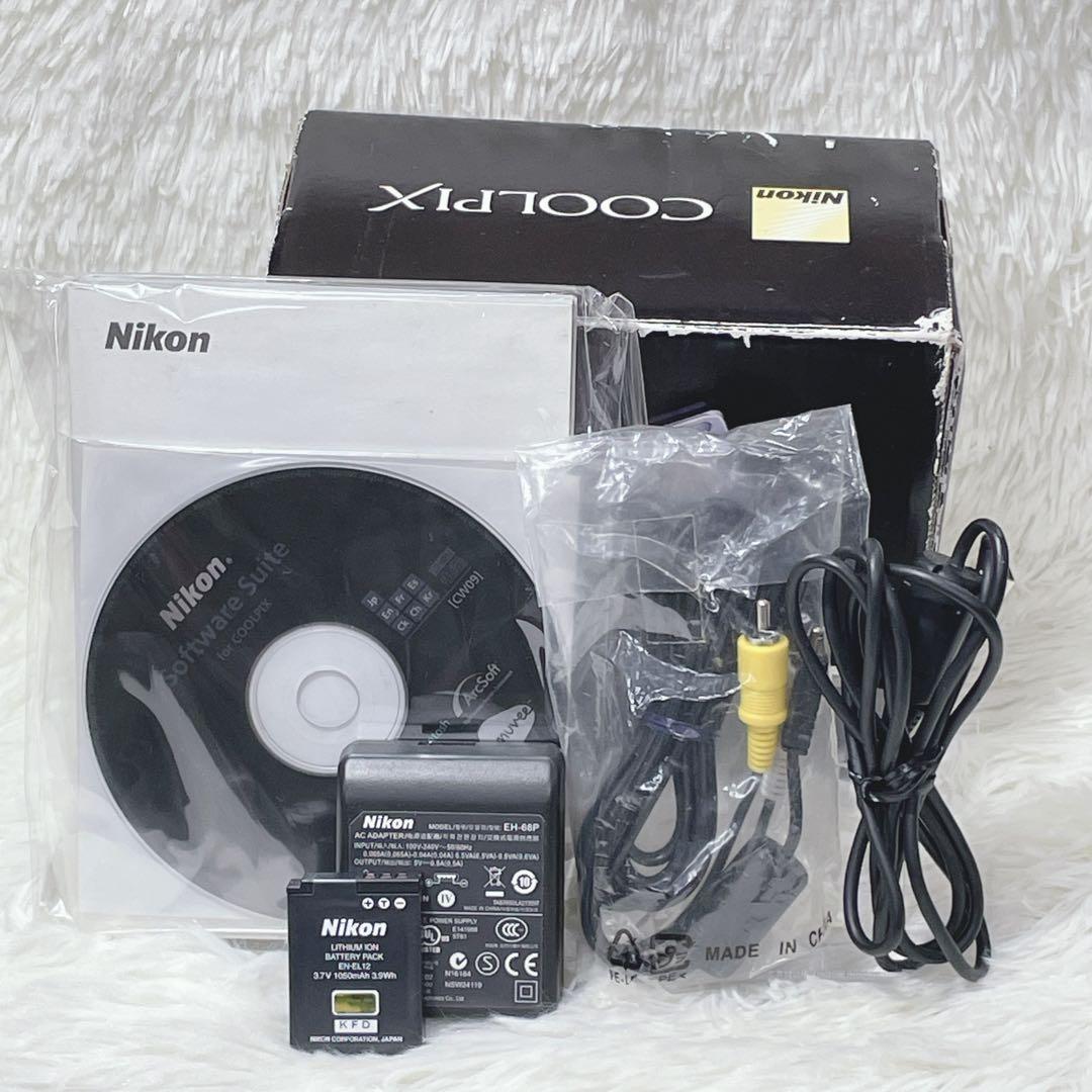 【✨美品✨】Nikon COOLPIX S6000【✨付属品付き✨】