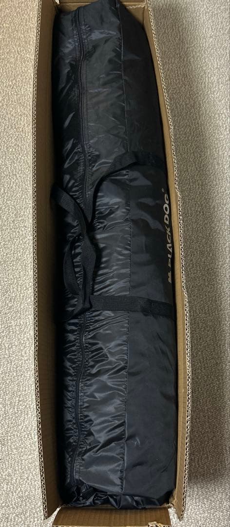 ネイチャーハイク ブラックドッグ ワンタッチテント 設営超絶簡単