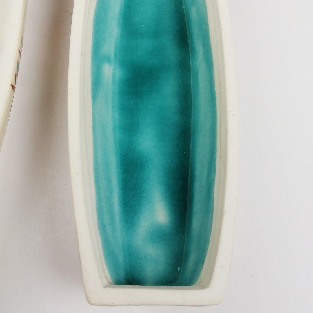 Ｔ８８５　香合　『色絵　ぶりぶり香合』『橋本城岳 造』　共箱　茶道具