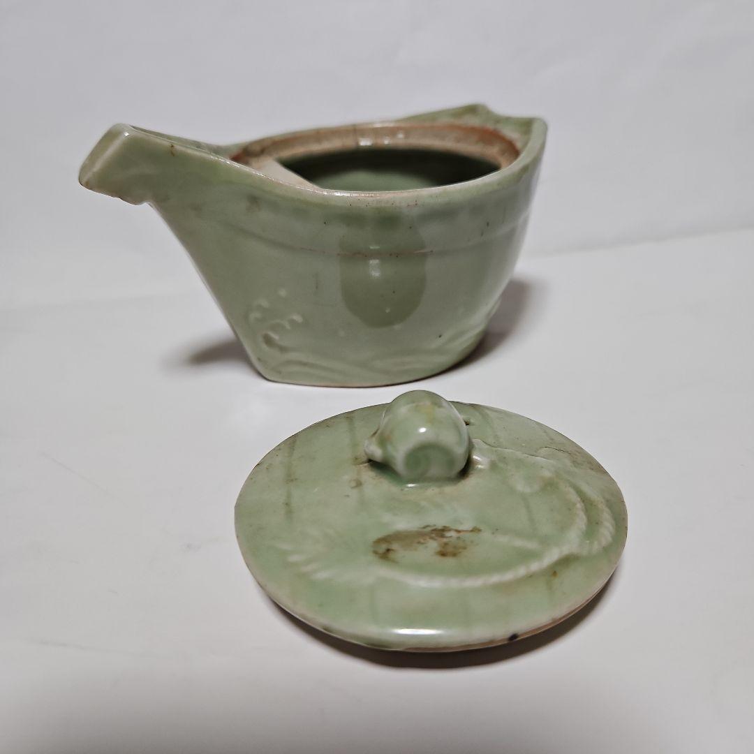 昭和レトロ　醤油さし　陶器4点