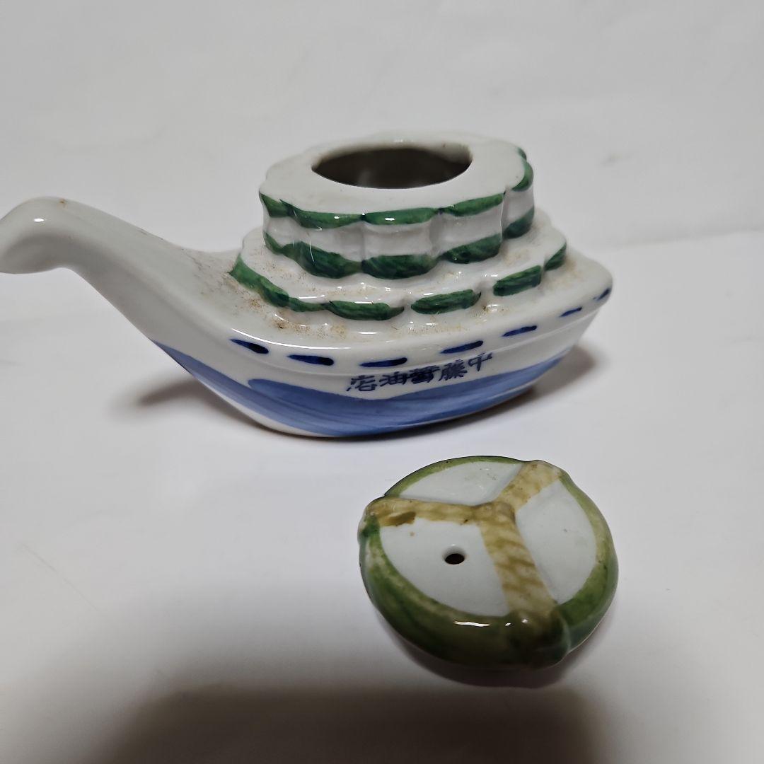 昭和レトロ　醤油さし　陶器4点