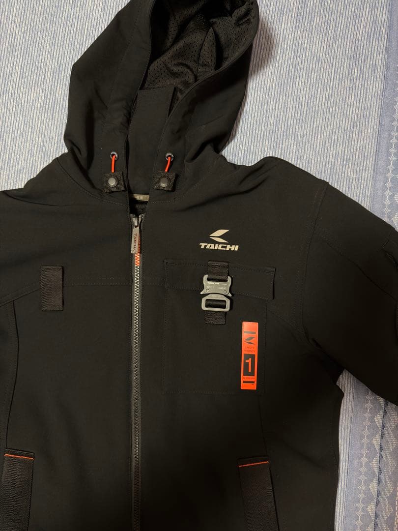 RSタイチ クイックドライパーカー　Lサイズ　ブラック