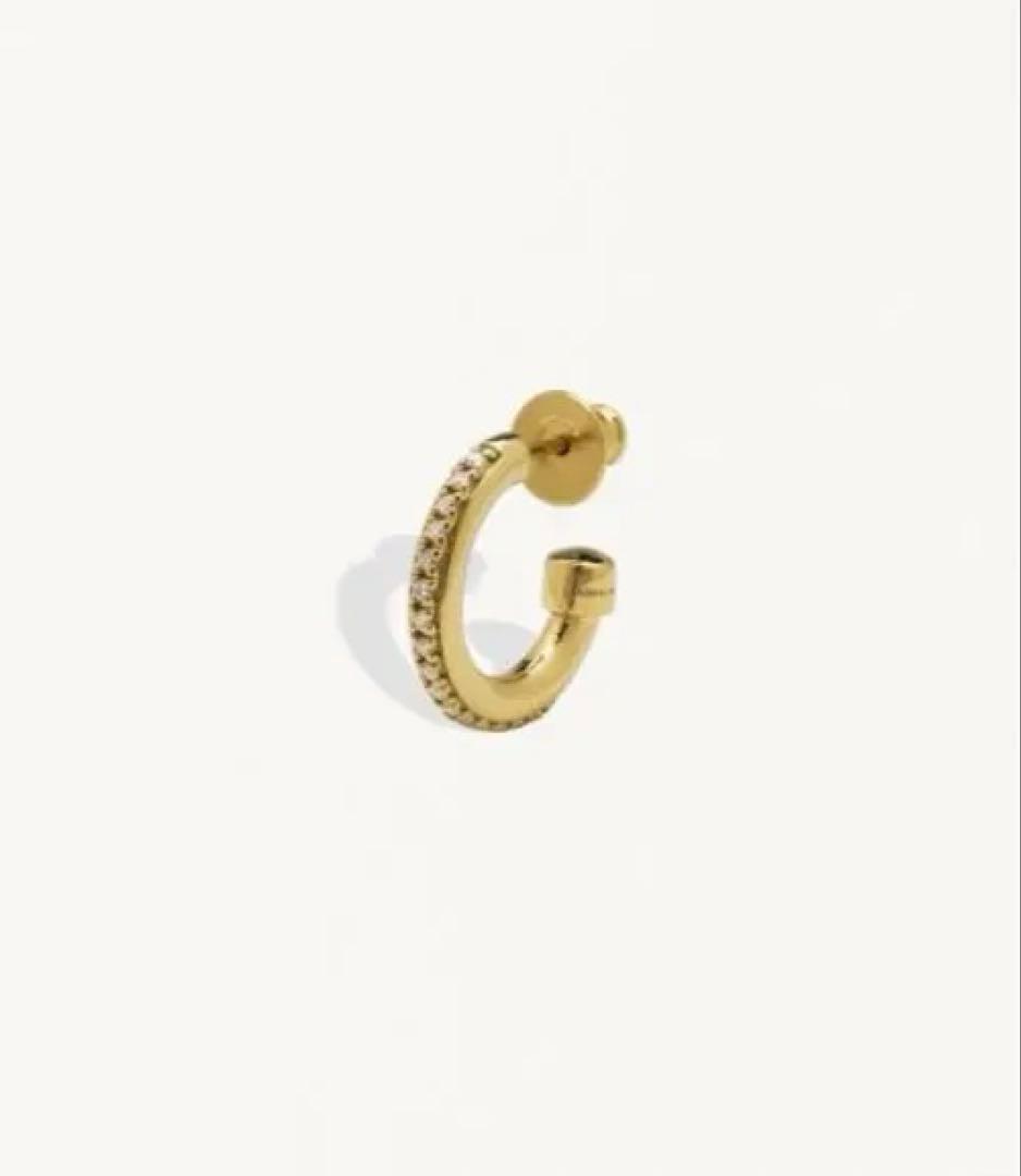 アクセサリー FORSOMEONE HOOP EARRING GOLD