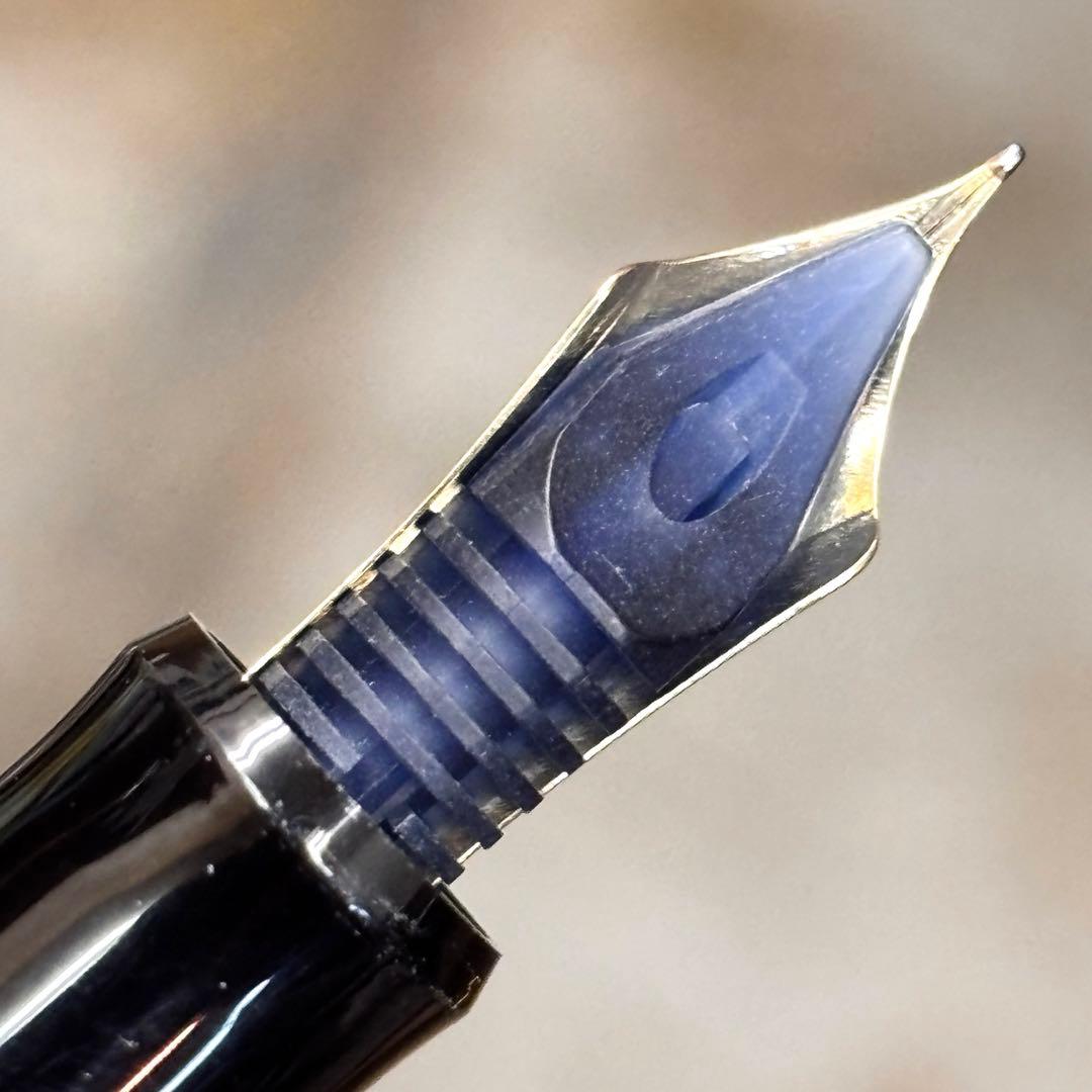 未使用品 パイロット PILOT 万年筆 14K 585 F ブラック 筆記用具