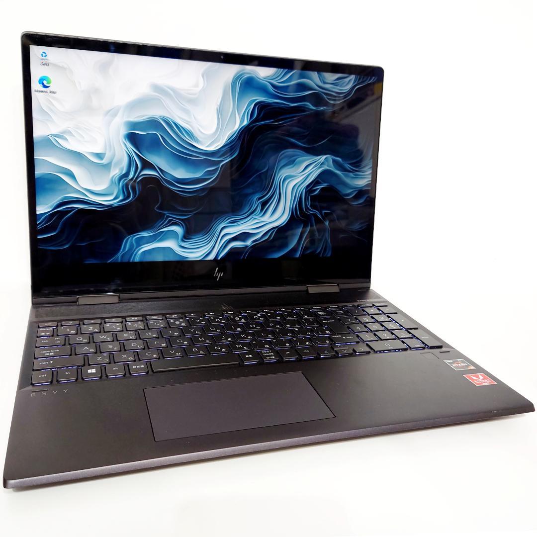 HP Ryzen5 2in1 ノートPC 新品SSD512GB 16GBメモリ