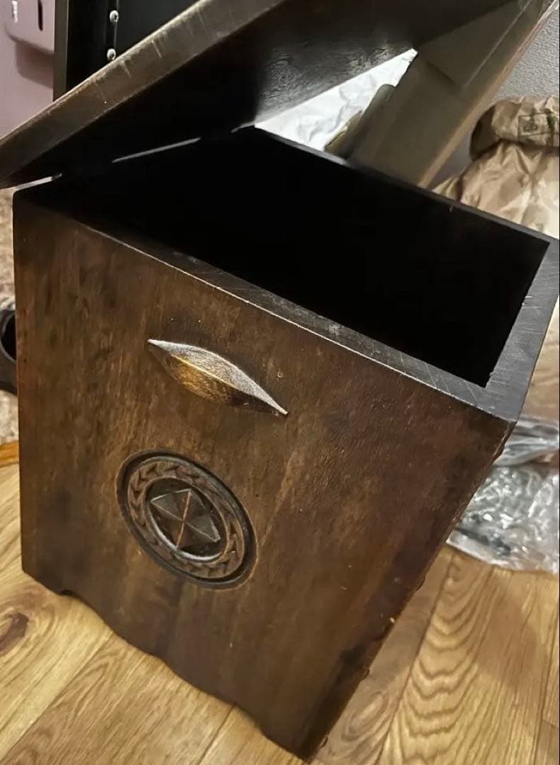 木製無垢材 ◾️蓋付き 木箱 ウッドボックス 収納ボックス スツール テーブル