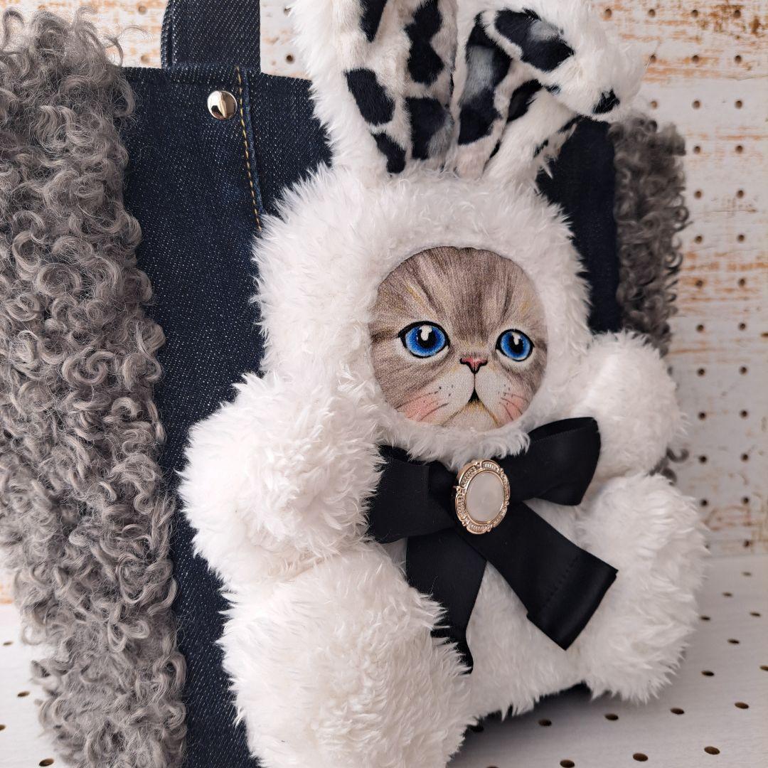 あ*こ様 コヤンイサムチョン　ルミ　デニムリメイクトートバッグ