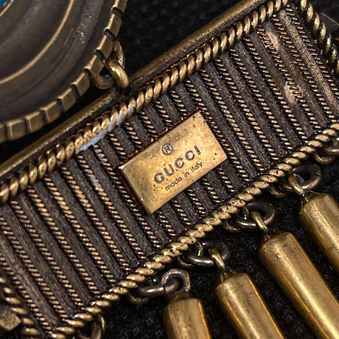 【希少】GUCCI グッチ　ピアス　スカラベ　片方#A-225