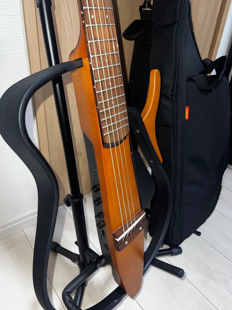 YAMAHA SLG-100S サイレントギター 動作未確認 ケース付