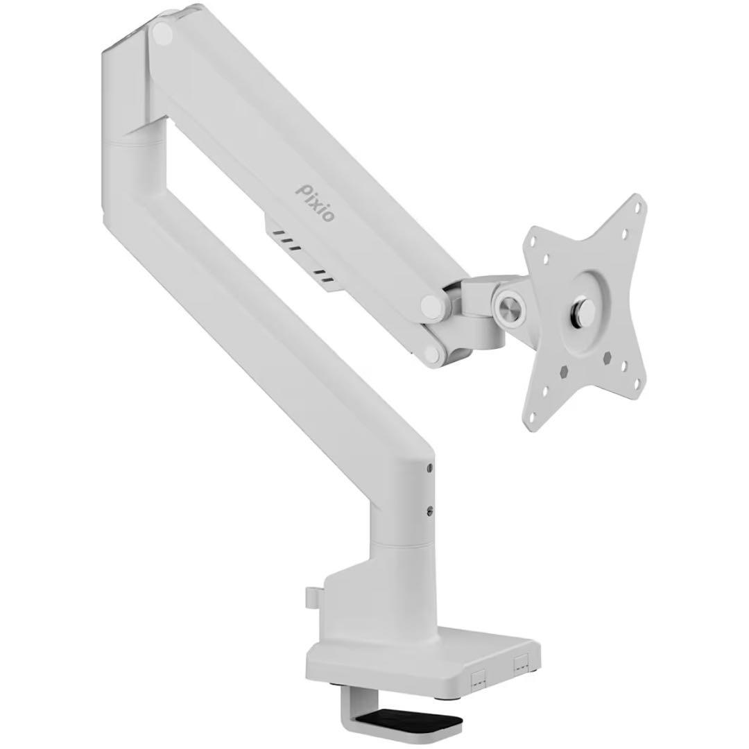 Pixio モニターアーム　ホワイト