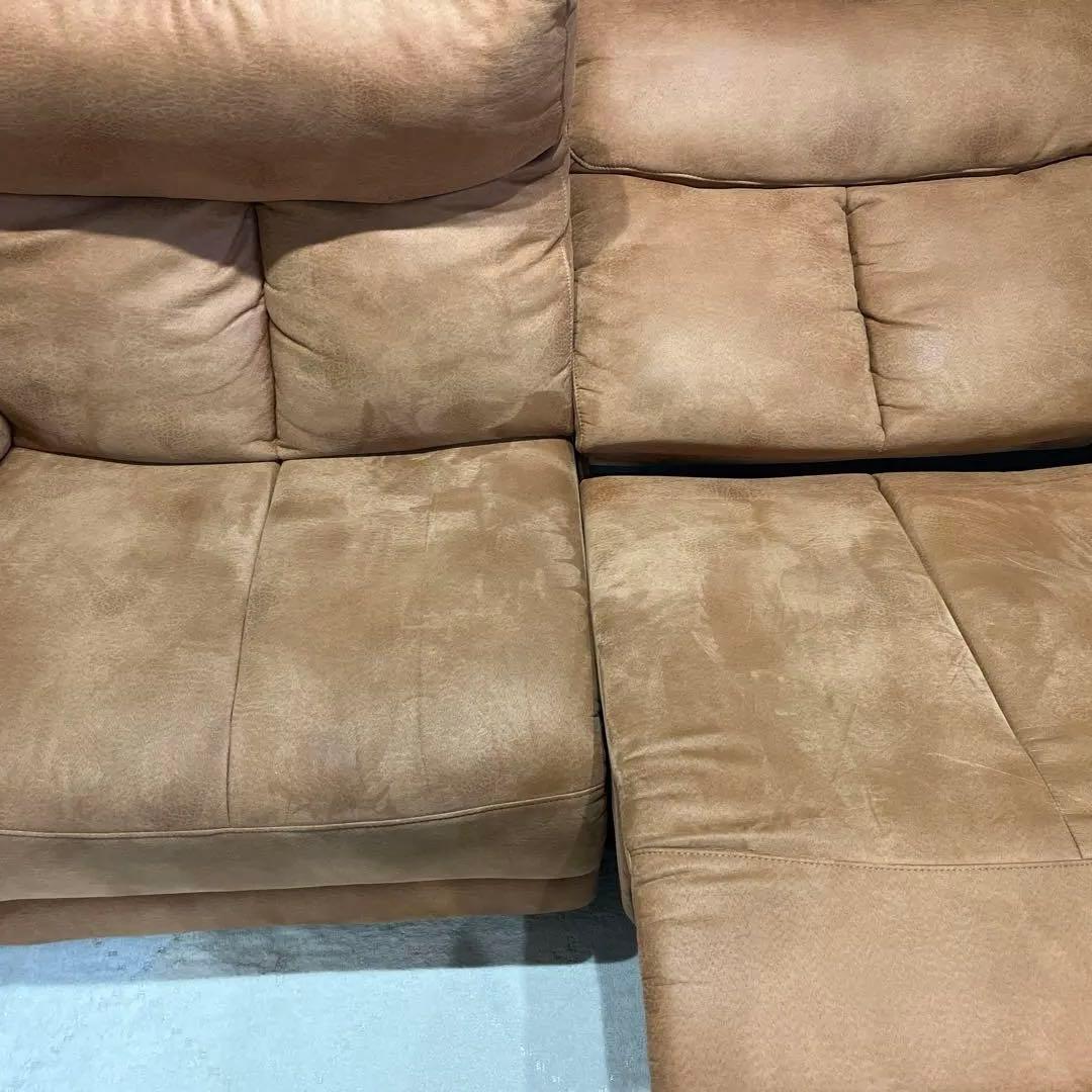 2人掛け電動リクライニングソファ