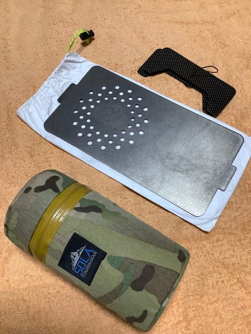 テーブル・チェア・ハンモック SOLA TITANIUM GEAR Super Table#1 & B.P.C