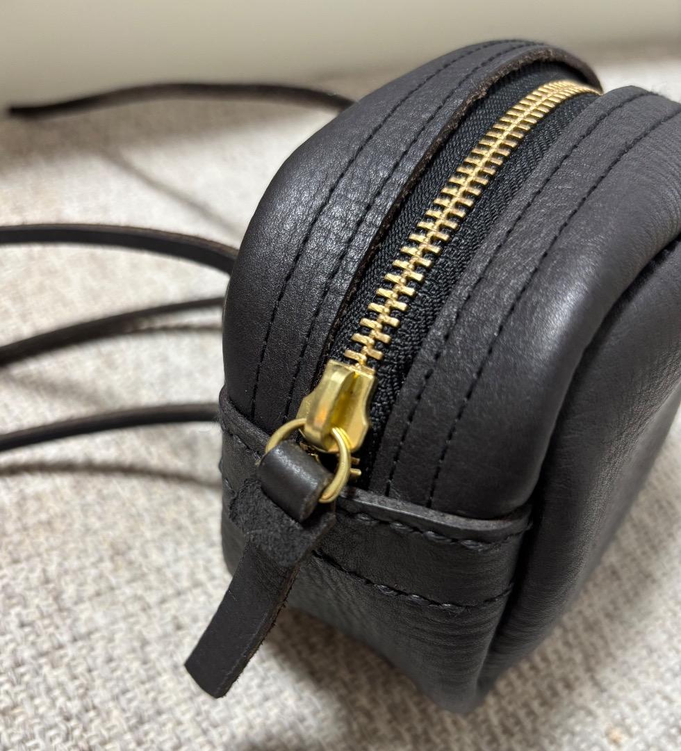 LLさん専用 ヌメ革ハンドルライザーバッグ BLUCK