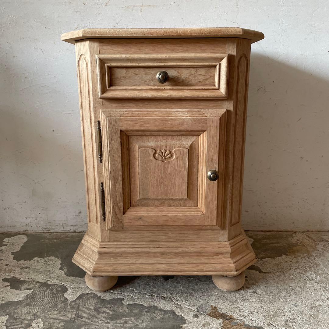 ビンテージ ドロワーサイドテーブル ドロワーベッドサイドテーブル