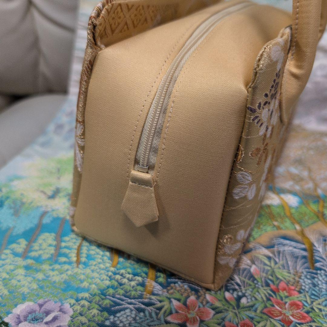 利休バック　和装バック　響創バック　正絹　超美品