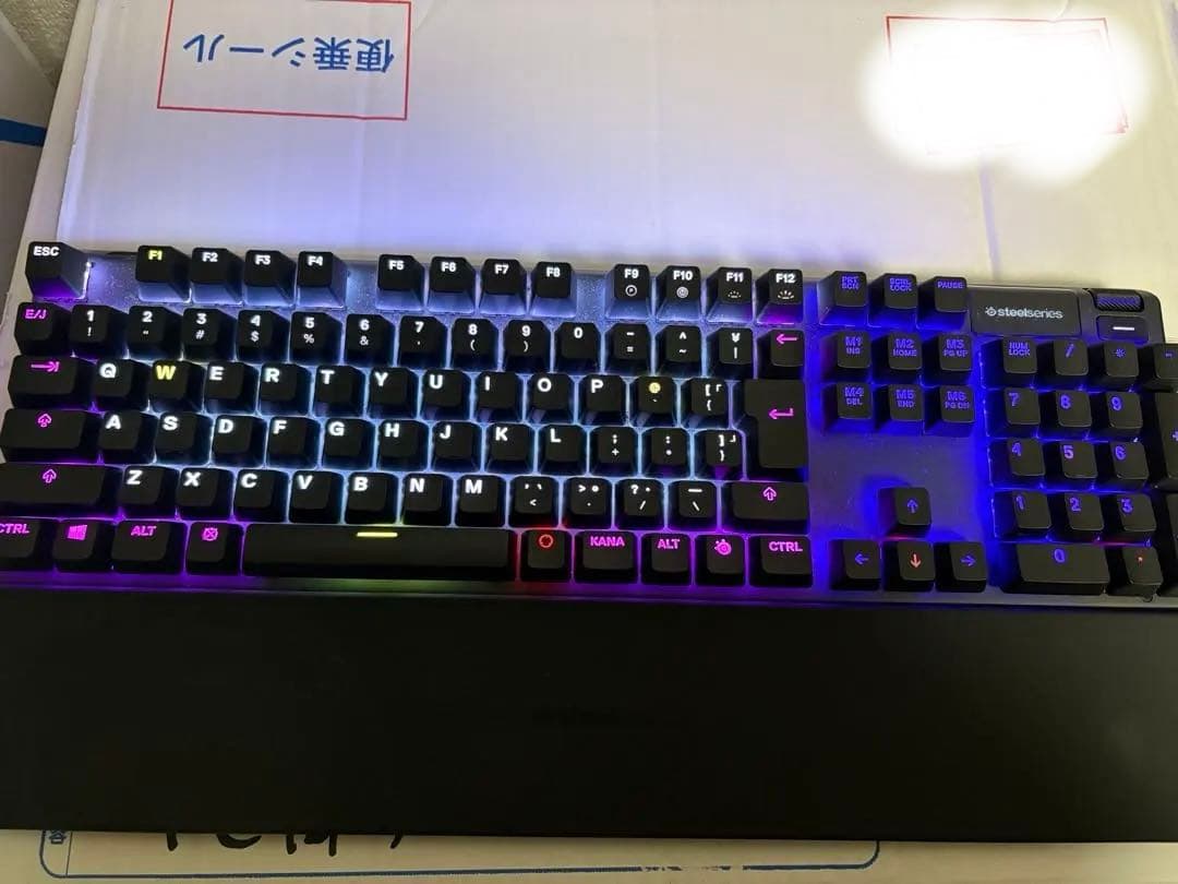 SteelSeries Apex Pro RGBキーボード　フルサイズ
