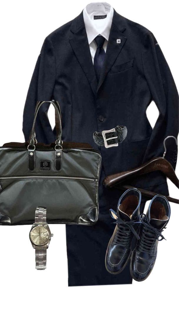 グレンロイヤル GLEN ビジネスバック　ブラック