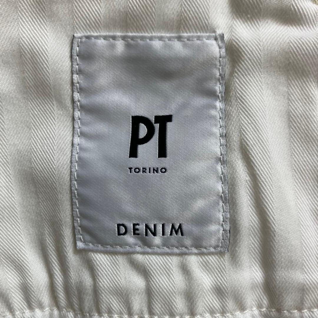 美品 PT TORINO SWING 30 ピーティートリノ ホワイト デニム