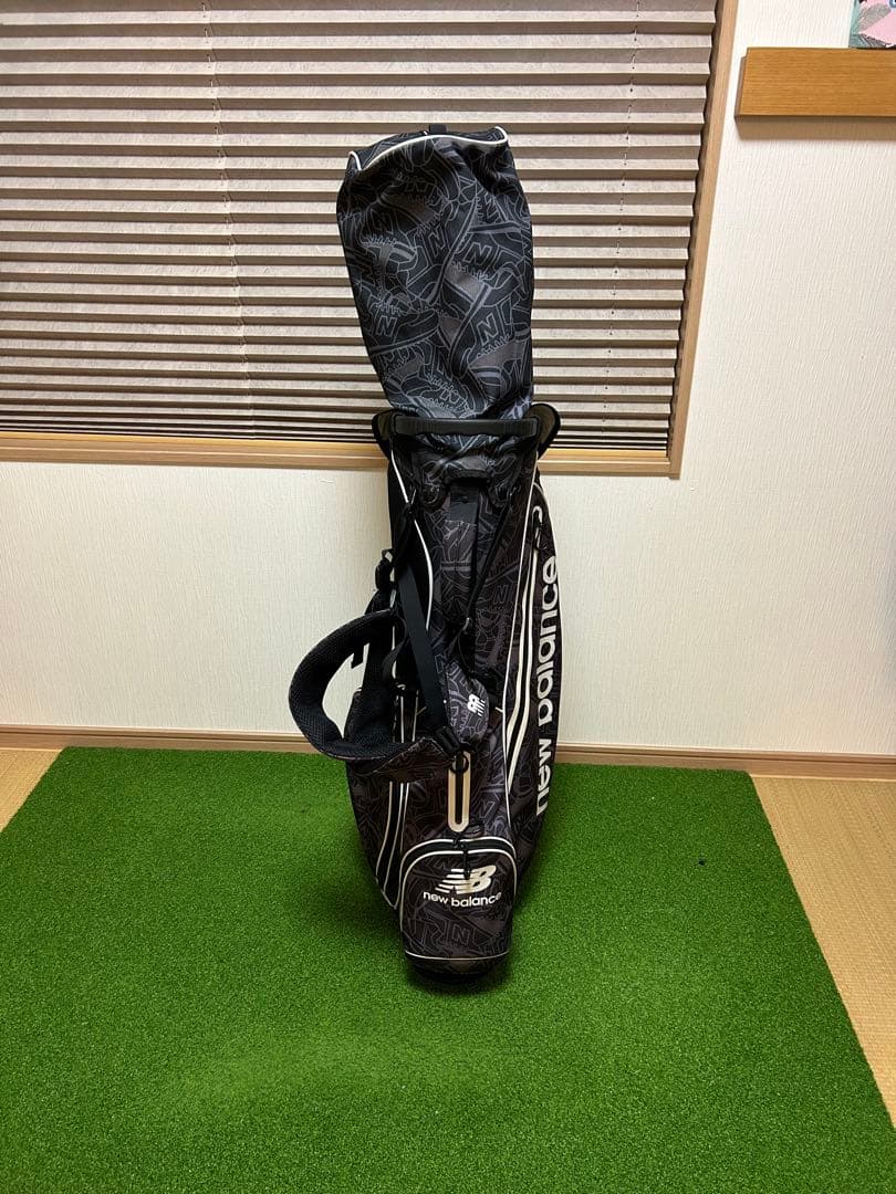 new balance スタンドゴルフバッグ ブラック