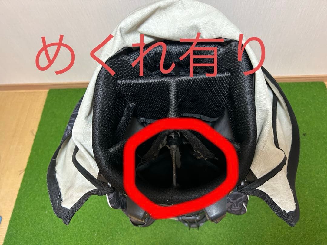 new balance スタンドゴルフバッグ ブラック