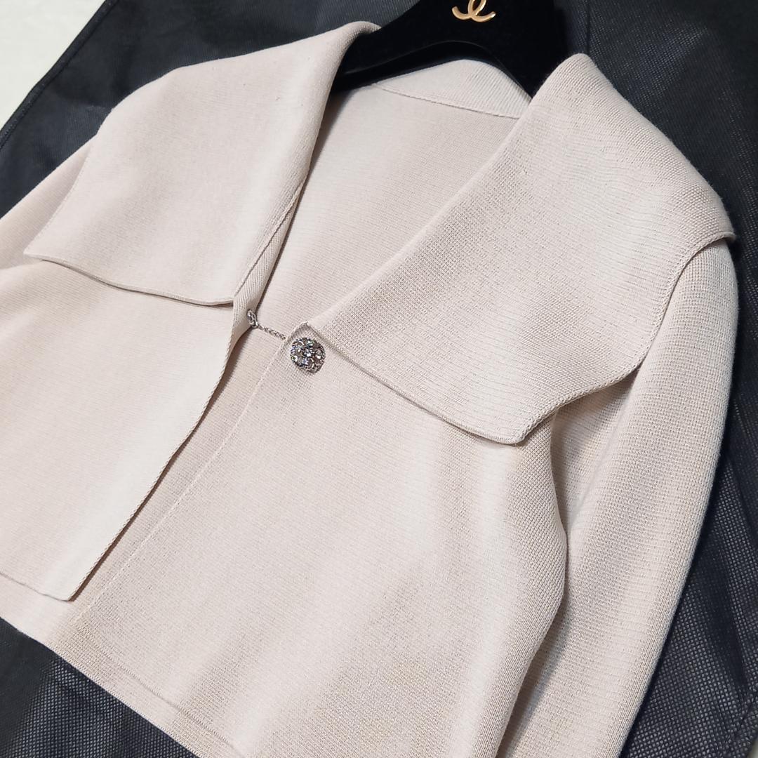 極美品✨6.7万 FOXEY レディジャケット ボレロ ジュエルボタン 38