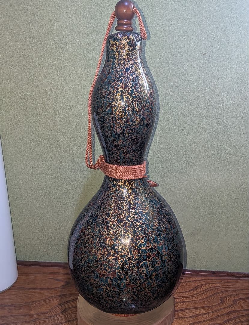 大型ひょうたん置物 上州瓢箪 開運 床の間 約70cm