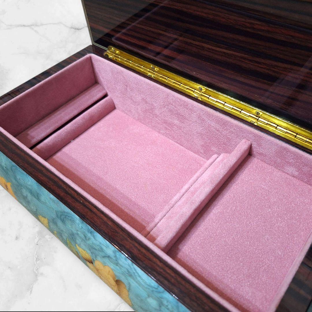 Demain イタリア製 象嵌オルゴールBOX ボレロ 高級ジュエリーケース