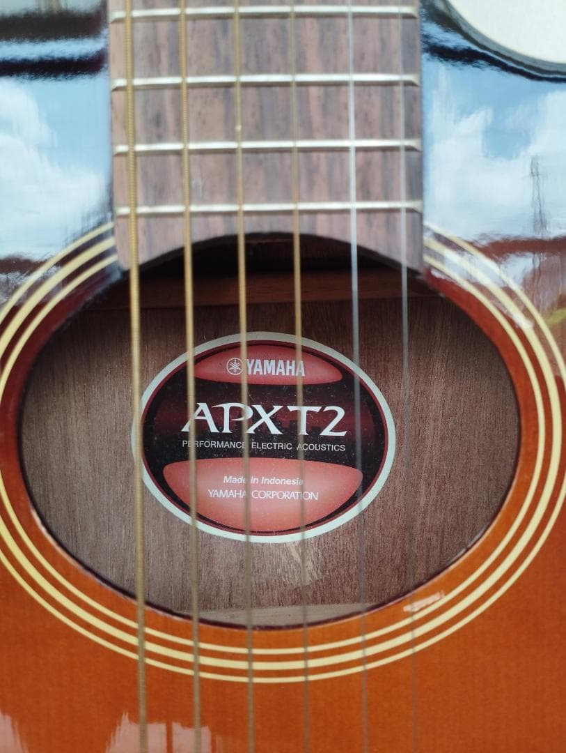 【使用控えめ】ヤマハ Yamaha APXT2 エレアコギター サンバースト