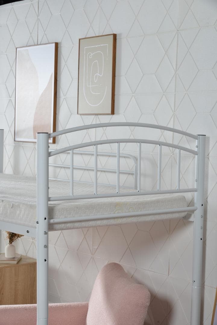 ロフトベッド パイプベッド シングル ベッド 収納付き 二段ベッド 階段付き耐震