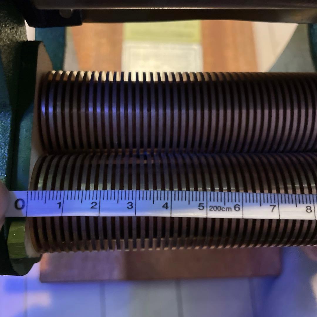 美品！小野式　両刃タイプ　製麺機　激レア自家製麺派は重宝確実 1mm 2mm