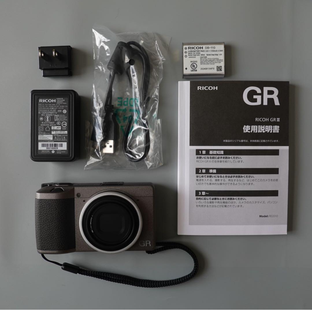 【未使用に近い】RICOH GR III Diary Edition　保証期限内