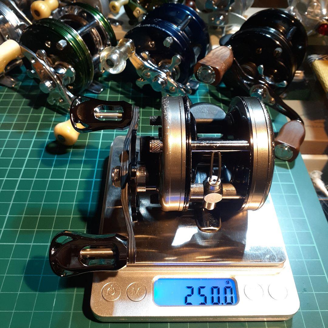 アブガルシア ABU アンバサダー4600C ハンクパーカー ハンドルカスタム