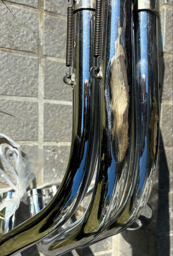 CBX４００Ｆ用モリワキフォーサイトマフラー