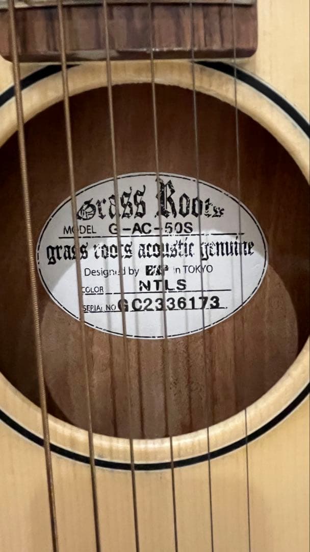 GrassRoots G-AC-50S エレクトリックアコースティックギター