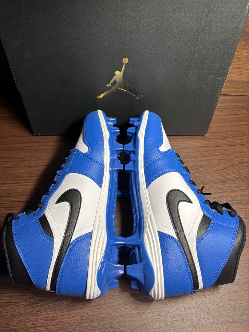 ジョーダン 1 ミッド TD クリート ゲームロイヤル　野球スパイク27.0㎝